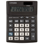 Kalkulator biurowy CITIZEN CMB1201-BK Business Line, 12-cyfrowy, 137x102mm, czarny