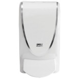 Dozownik mydła w pianie DEB Proline Chrome Border, 1000ml, biały