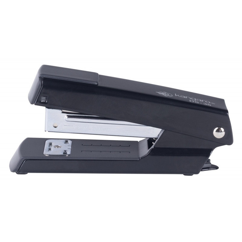 Zszywacz KANGARO DS-35, zszywa do 30 kartek, metalowy, w pudełku PP, czarny