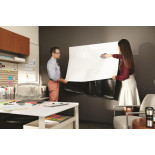 Suchościeralna folia w rolce POST-IT® Dry Erase (DEF4X3-EU), 91x122cm, biała