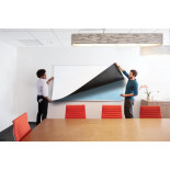 Suchościeralna folia w rolce POST-IT® Dry Erase (DEF8X4-EU), 122x244cm, biała