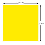 Karteczki samoprzylepne POST-IT® Super Sticky Big Notes (BN11 -EU), 280x280mm,1x30 kart., żółte
