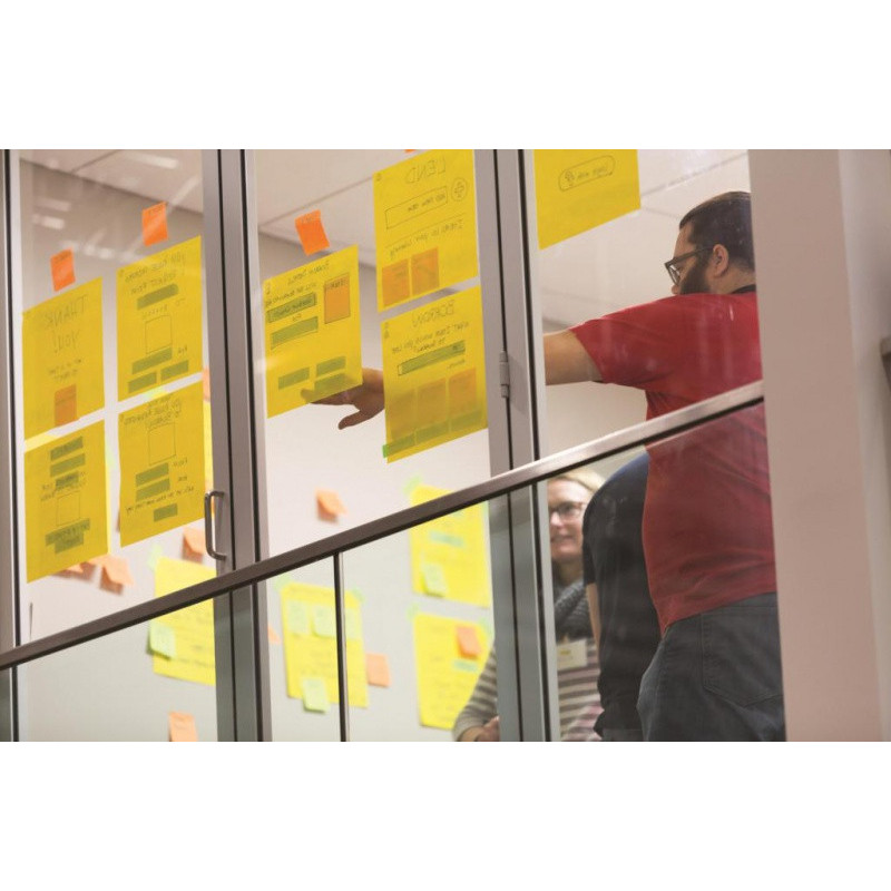 Karteczki samoprzylepne POST-IT® Super Sticky Big Notes (BN11 -EU), 280x280mm,1x30 kart., żółte