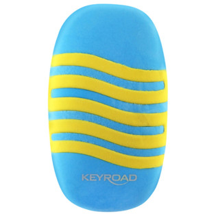 Gumka uniwersalna KEYROAD Wave, pakowane na displayu, mix kolorów