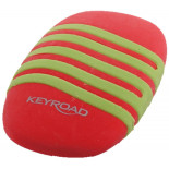 Gumka uniwersalna KEYROAD Wave, pakowane na displayu, mix kolorów