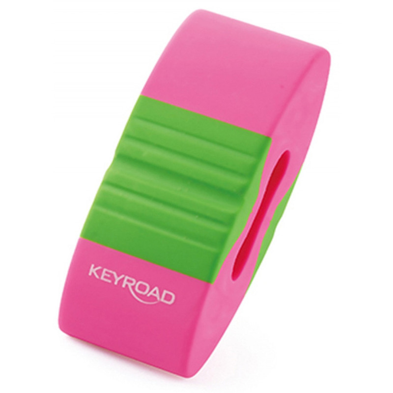 Gumka uniwersalna KEYROAD Elastic Touch, 2szt., zawieszka, mix kolorów