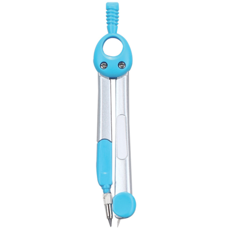 Cyrkiel KEYROAD Jelly-Bean, metalowy, w etui, pakowane w display, mix kolorów