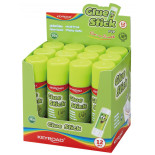 Klej w sztyfcie KEYROAD, PVP, 36g, pakowane na displayu