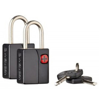 Kłódka do walizek WENGER, 2szt., blister, czarny