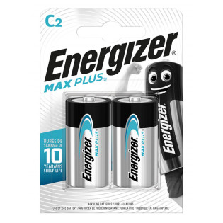 Bateria ENERGIZER Max Plus, C, LR14, 1,5V, 2szt.