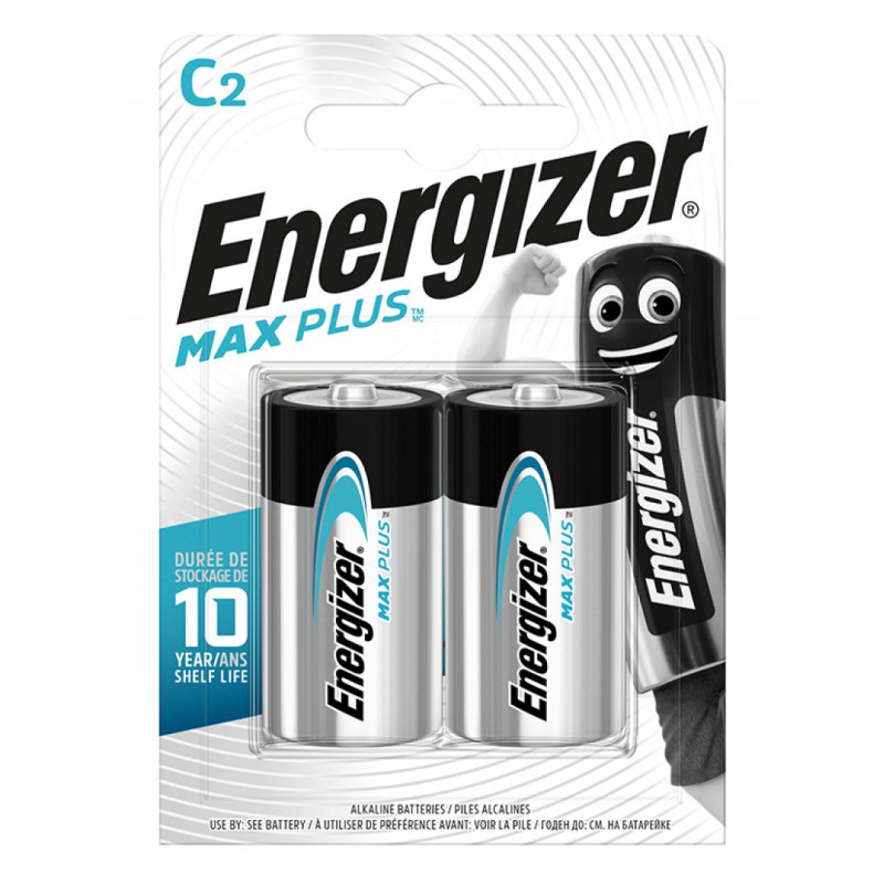 Bateria ENERGIZER Max Plus, C, LR14, 1,5V, 2szt.