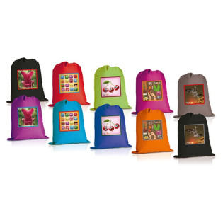 Worek szkolny GIMBOO, z nadrukiem, mix wzorów