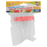 Kubeczek do wody GIMBOO, z blokadą wylania, 150ml, mix kolorów