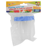 Kubeczek do wody GIMBOO, z blokadą wylania, 150ml, mix kolorów