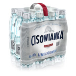 Woda CISOWIANKA, lekko gazowana, butelka plastikowa, 0,5l