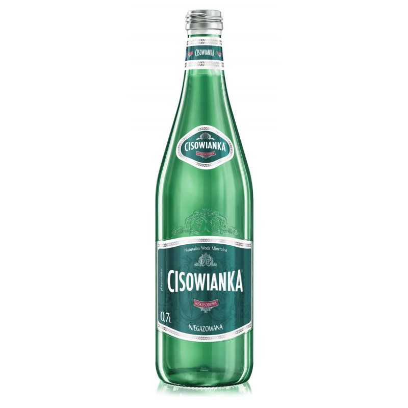 Woda CISOWIANKA Classique, niegazowana, butelka szklana, 0,7l
