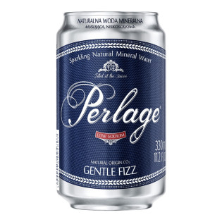 Woda CISOWIANKA Perlage, musująca, puszka, 0,33l