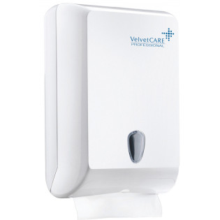 Podajnik do ręczników składanych ZZ VELVET, ABS, biały