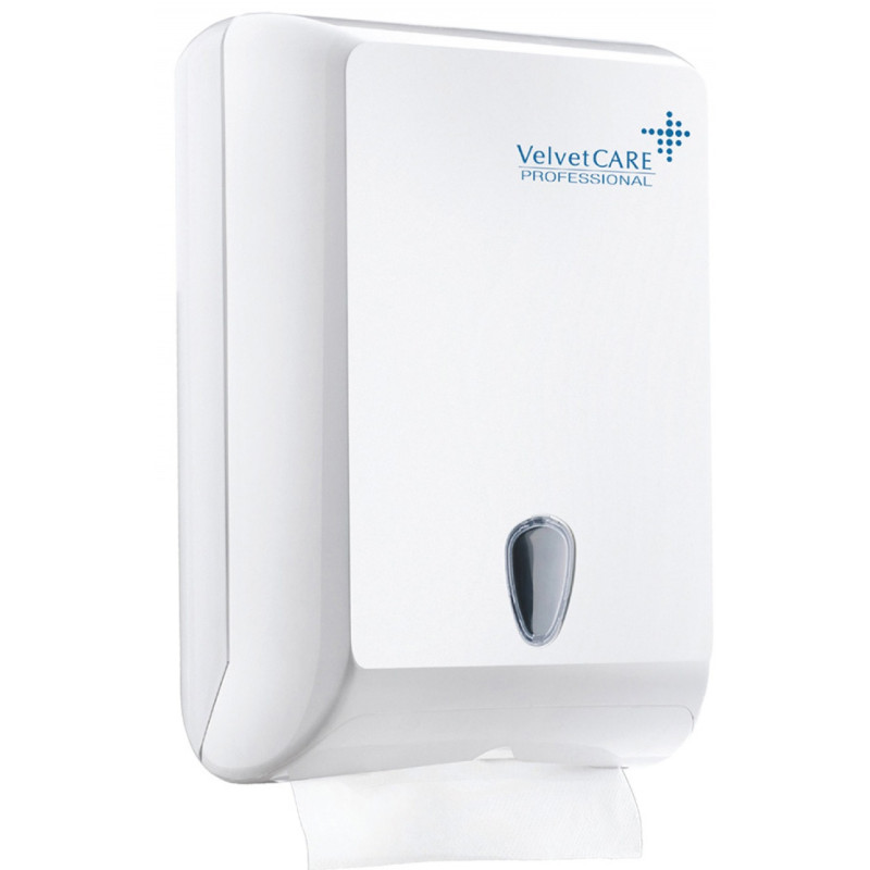 Podajnik do ręczników składanych ZZ VELVET, ABS, biały