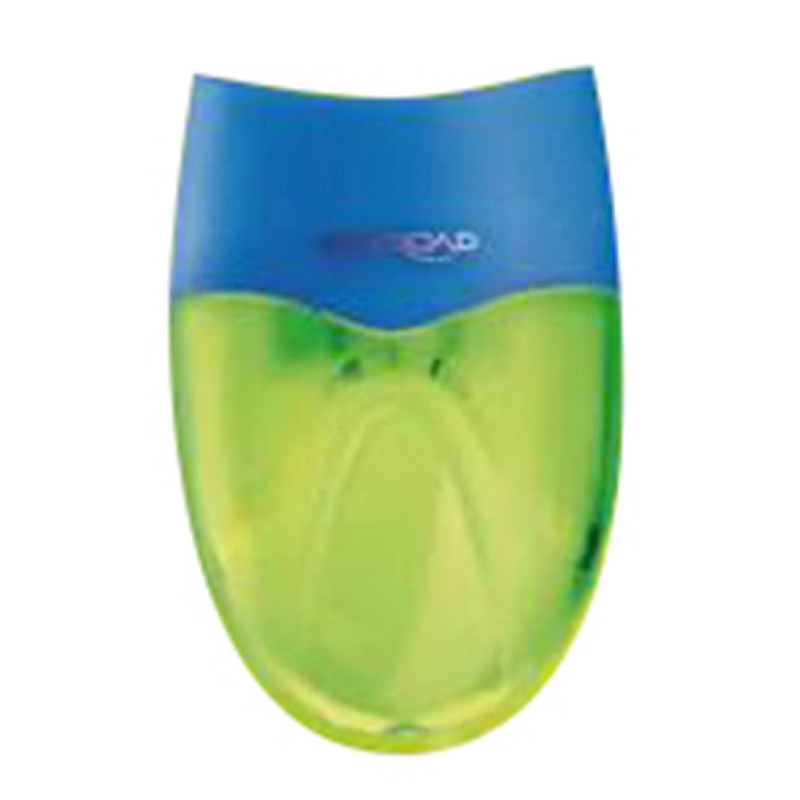 Temperówka KEYROAD Wave, plastikowa, podwójna, z pojemnikiem, pakowane na displayu, mix kolorów