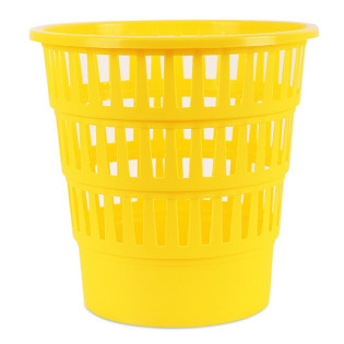 Kosz na śmieci OFFICE PRODUCTS, ażurowy, 16l, żółty