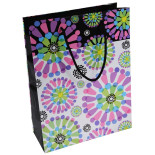 Torebka na prezenty OFFICE PRODUCTS, laminowana, 24x10x32cm, całoroczna, mix wzorów