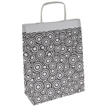 Torebka na prezenty OFFICE PRODUCTS, papierowa, 24x10x32cm, kolorowa, całoroczna, mix wzorów