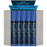 Marker permanentny SCHNEIDER Maxx 250, ścięty, 2-7mm, niebieski