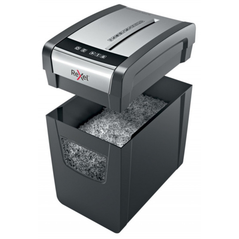 Niszczarka Rexel Momentum X312-SL Slimline, konfetti, P-3, 12 kart., 23l, czarna