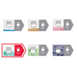 Niszczarka Rexel Momentum X415, konfetti, P-4, 15 kart., 23l, czarna