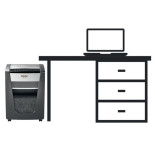 Niszczarka Rexel Momentum M515, mikro ścinki, P-5, 15 kart., 30l, czarna