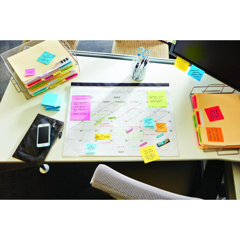 Zakładki indeksujące POST-IT® (680-O2EU), PP, 25,4x43,2mm, 2x50 kart., pomarańczowy