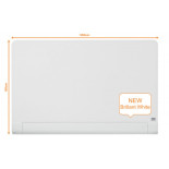 Tablica suchoś. -magn. NOBO Brillant, 100x60cm, panoramiczna 45", szklana, biała