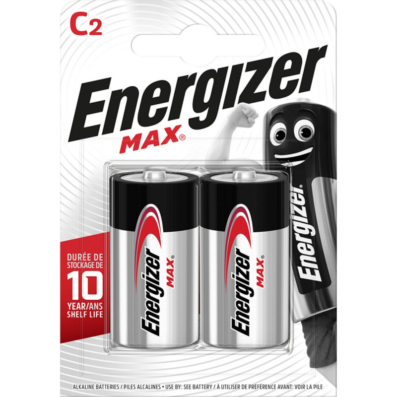 Bateria ENERGIZER Max, C, LR14, 1,5V, 2szt.