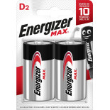 Bateria ENERGIZER Max, D, LR20, 1,5V, 2szt.