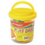 Ciastolina KEYROAD, 5szt., z foremkami, mix kolorów