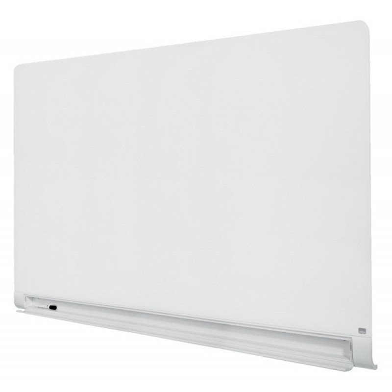 Tablica suchoś. -magn. NOBO Brillant, 188x106cm, panoramiczna 85", szklana, biała