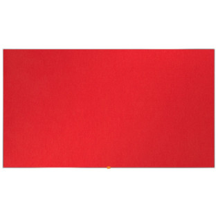 Tablica filcowa NOBO, 72x41cm, panoramiczna 32", czerwona