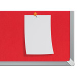 Tablica filcowa NOBO, 72x41cm, panoramiczna 32", czerwona