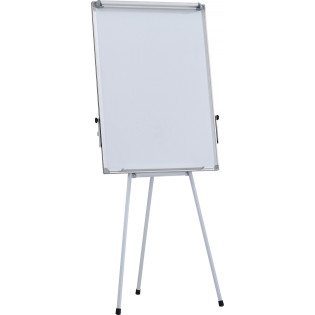 Flipchart na trójnogu OFFICE PRODUCTS, 70x100cm, tablica suchoś. -magn., aluminiowa rama, z wyciąganymi ramionami