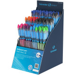 Display długopisów SCHNEIDER Slider Basic, XB, 120 szt., miks kolorów