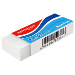 Gumka uniwersalna KEYROAD Tec-Eraser, 59x21x12mm, pakowane na displayu, biała
