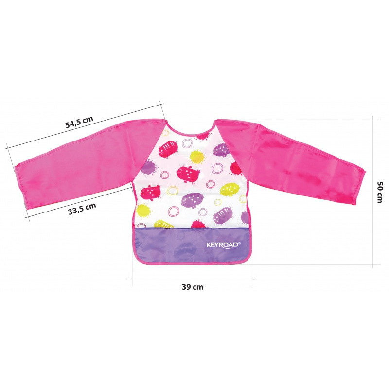 Fartuszek malarski KEYROAD, rozmiar 3+ lat, mix kolorów