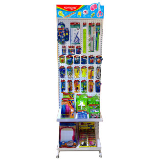 Mały display KEYROAD, metal, bez wyposażenia, biały