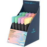 Display zakreślaczy SCHNEIDER Job Pastel, 1-5 mm, 35 szt., mix kolorów