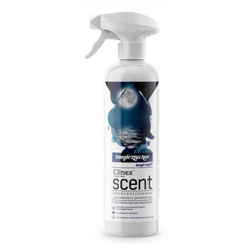 Odświeżacz powietrza CLINEX Scent Magiczna Noc, skoncentrowany, 500ml