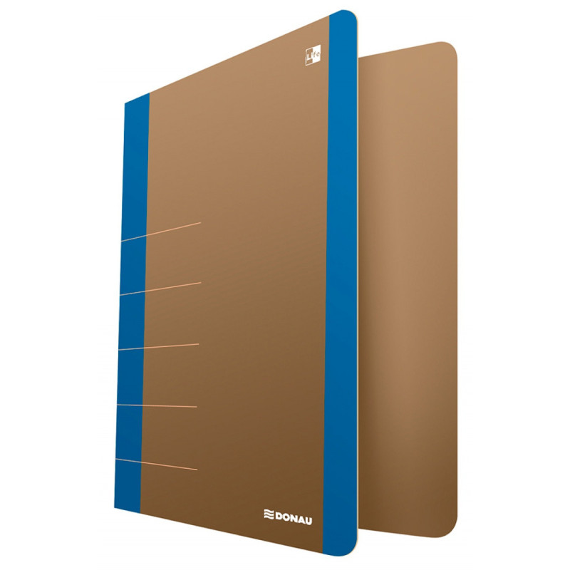 Segregator ringowy DONAU Life, A4/2RD/50mm, żółty