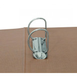 Segregator ringowy DONAU Life, A4/2RD/50mm, żółty