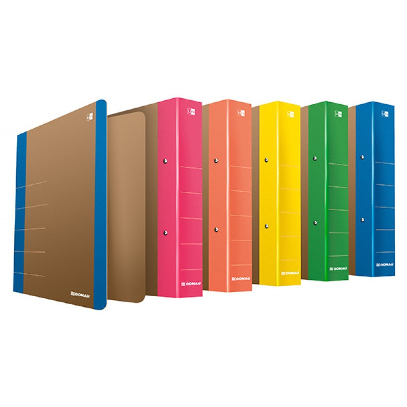 Segregator ringowy DONAU Life, A4/2RD/50mm, zielony