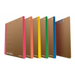 Clipboard DONAU Life, karton, A4, z klipsem, zielony